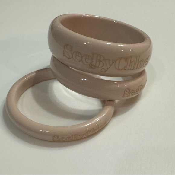 See By Chloe stackable bangles - Picture 1 of 6